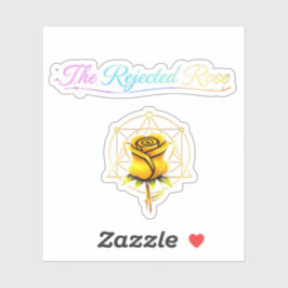 Pegatina The Rejected Rose: Official Yellow "Mom's Choice" 