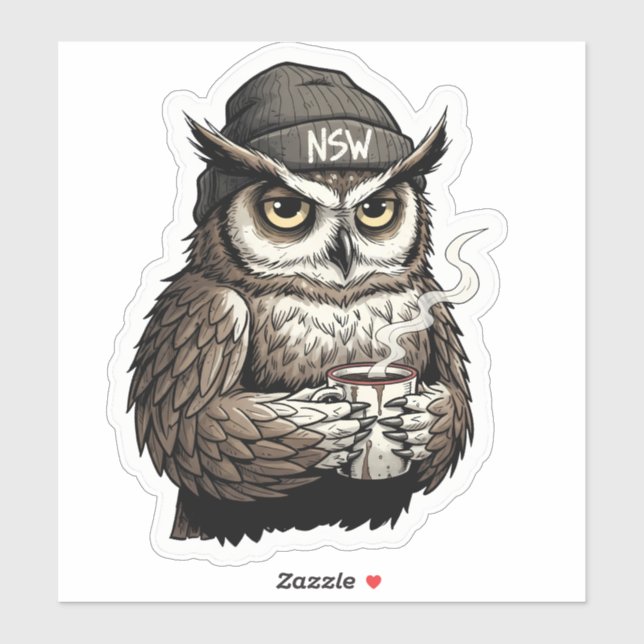 Pegatina The Silence Observer (Hoja)