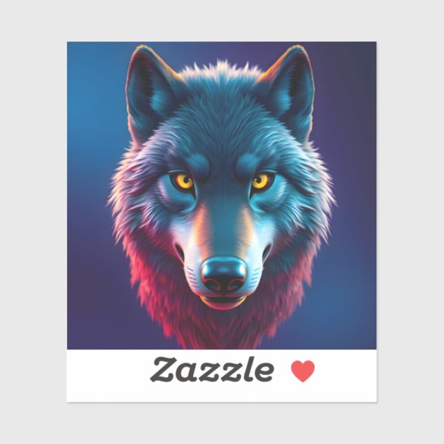 Pegatina The Wild Gaze - Square Vinyl (Hoja)