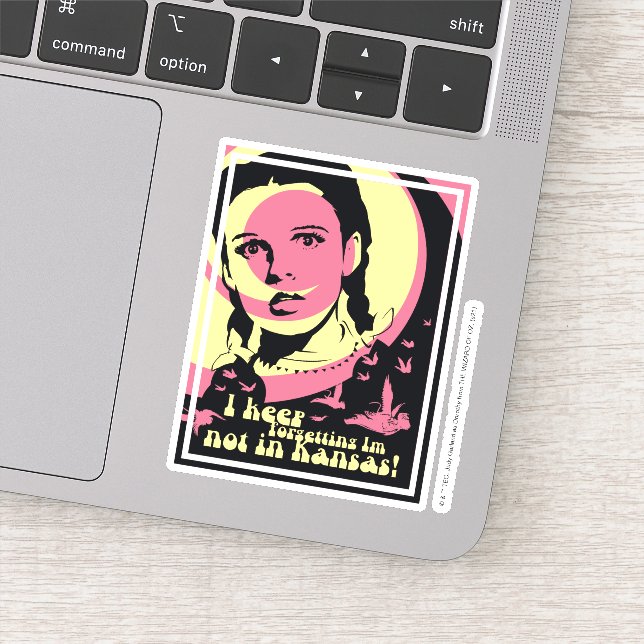 Pegatina The Wizard Of Oz™ | I'm Not In Kansas (Detalle)