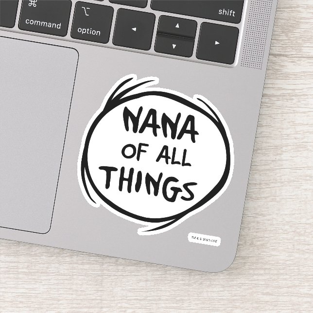 Pegatina Thing One Thing Two - Nana de todas las cosas (Detalle)