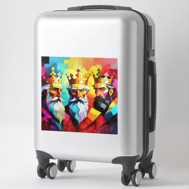 Pegatina Three Kings (Maleta)