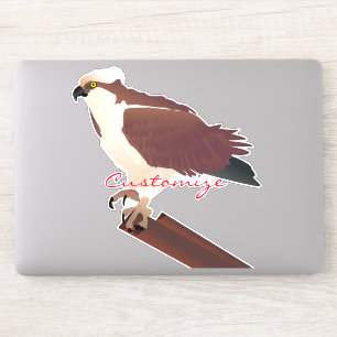 Pegatina Thunder_Cove, rator de halcón Osprey