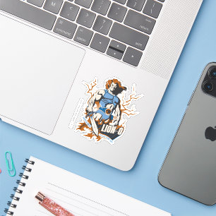 Pegatina ThunderCats   Gráfico eléctrico de león-O