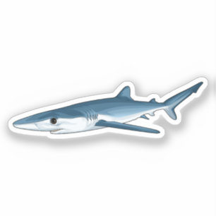 Pegatina Tiburón azul