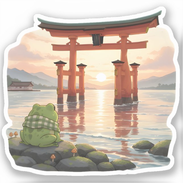 Pegatina Tides of Tranquility (Anverso)