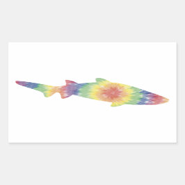 Pegatina Tie Dye Shark