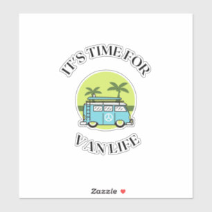 Pegatina Tiempo de vida de Van