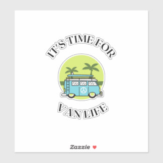 Pegatina Tiempo de vida de Van