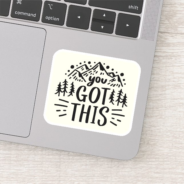 Pegatina Tienes esto (Detalle)