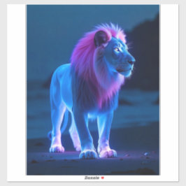 Pegatina Tier Magie Leo