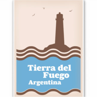 Pegatina Tierra del Fuego Argentina, Les Eclaireurs