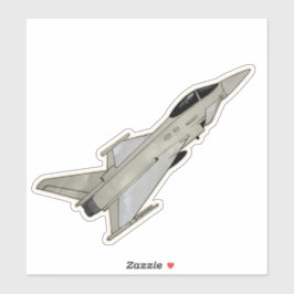 Pegatina Tifón, aviones de combate Jet