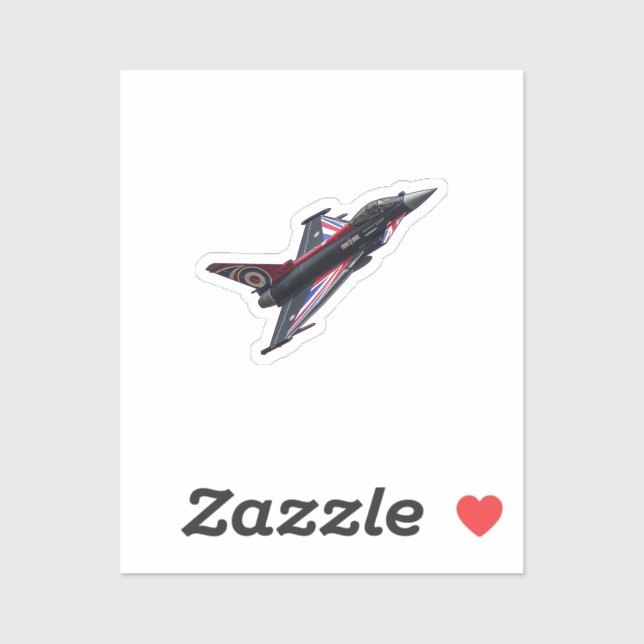 Pegatina Tifón de Union Jack (Hoja)