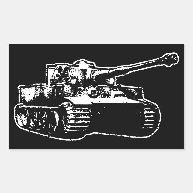 Pegatina Tiger I (Anverso)