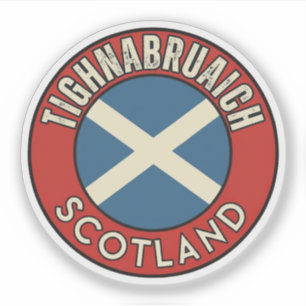 Pegatina Tighnabruaich, Escocia