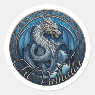 Pegatina Til Valhalla