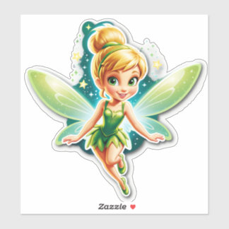 Pegatina Tinker Bell’s Dawn of Birthday Wishes