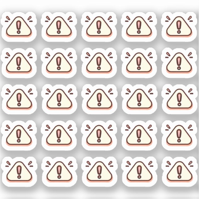 Pegatina Tiny latte alert planner (Anverso)