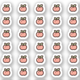 Pegatina Tiny latte apple planner