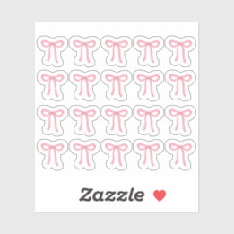 Pegatina Tiny latte bows planner