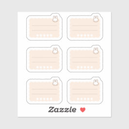Pegatina Tiny latte star ranking planner