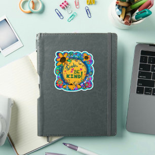 Pegatina Tío Sé Divertido, Amabilidad Colorida