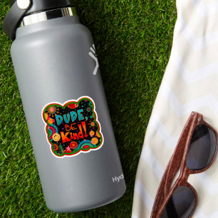 Pegatina Tío Sé Divertido, Amabilidad Colorida