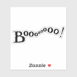 Pegatina Tipografía, ilustracion de Halloween