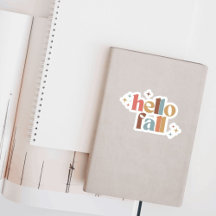 Tipografía retro de otoño