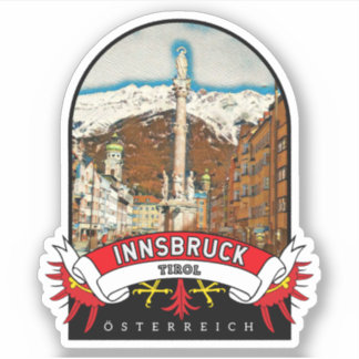 Pegatina Tiro Innsbruck Österreich Souvenir