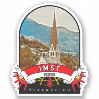 Pegatina Tirol Imst Österreich Souvenir