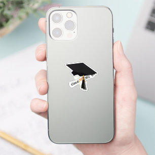 Pegatina Título de graduación Clase de 2027 Graduación