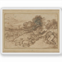 Tiziano (Tiziano Vecellio) - Escena Pastoral