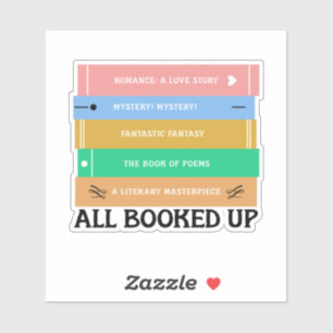 Pegatina Todas las librerías registradas