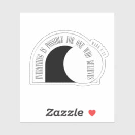 Pegatina Todo es Posible - Marcos 9:23