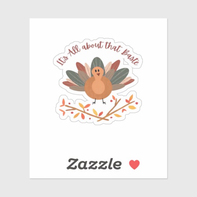 Pegatina Todo Sobre Esa Baste Leche Clásica (Hoja)