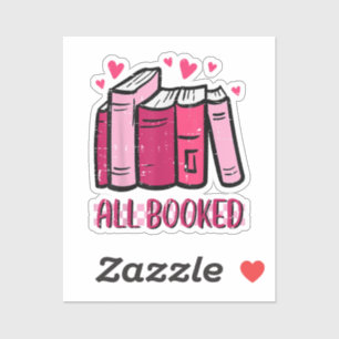 Pegatina Todos los libros divertidos y divertidos leen libr