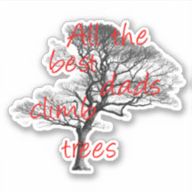 Todos los mejores papás trepan árboles, arborista