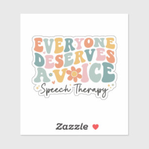 Pegatina Todos Merecen Una Voz