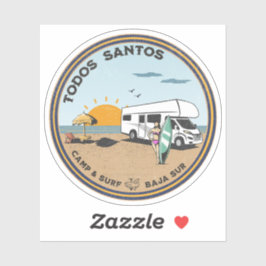 Pegatina Todos Santos Baja California Sur México