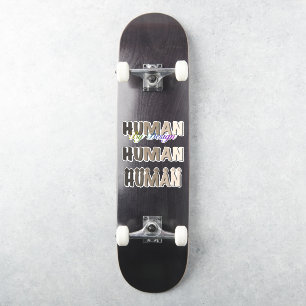 Pegatina Todos somos humanos una comunidad global