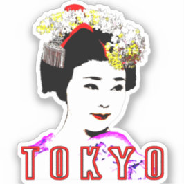 Pegatina Tokio Japón