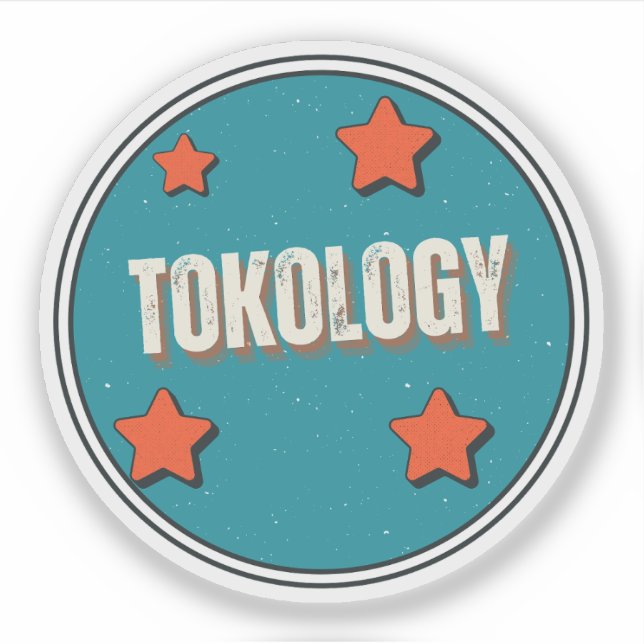 Pegatina Tokología (Anverso)