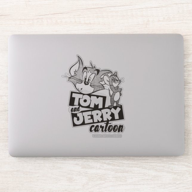 Pegatina Tom And Jerry | Tom And Jerry Cartoon (Ordenador)