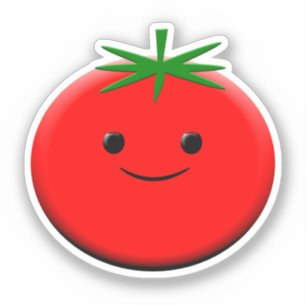 Pegatina Tomate Rojo