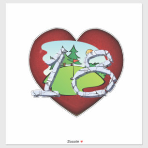 Pegatina TOP Golf 18