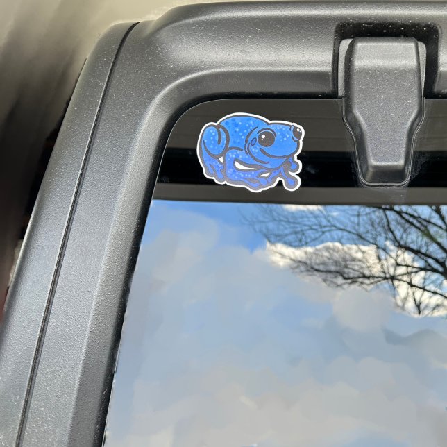 Pegatina Toque de remolque azul (Subido por el creador)