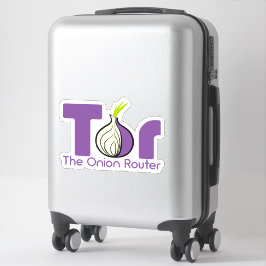 Pegatina Tor - El Router Onion