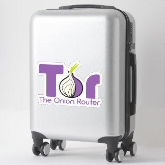 Pegatina Tor - El Router Onion